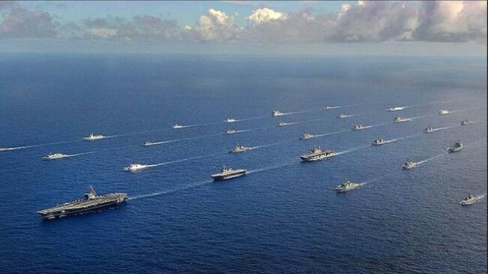 未来十年,中国海军的雄起势不可挡,海军舰队一眼望去满是军舰