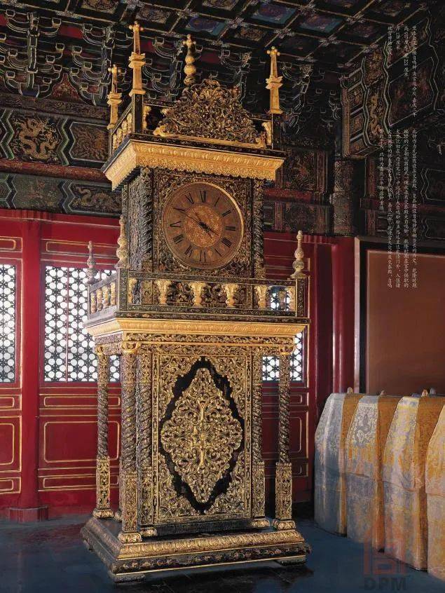 交泰殿大自鸣钟(1798)故宫博物院收藏由于大钟体积特殊,万历帝命人