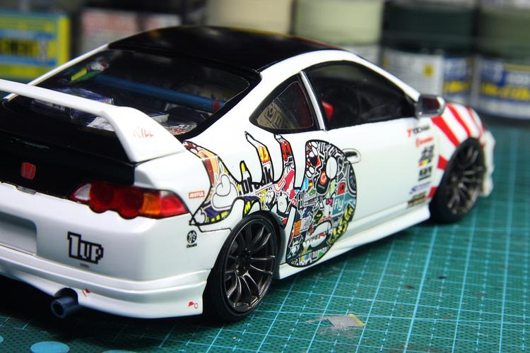 1/24 honda integra type-r la-dc5 60%