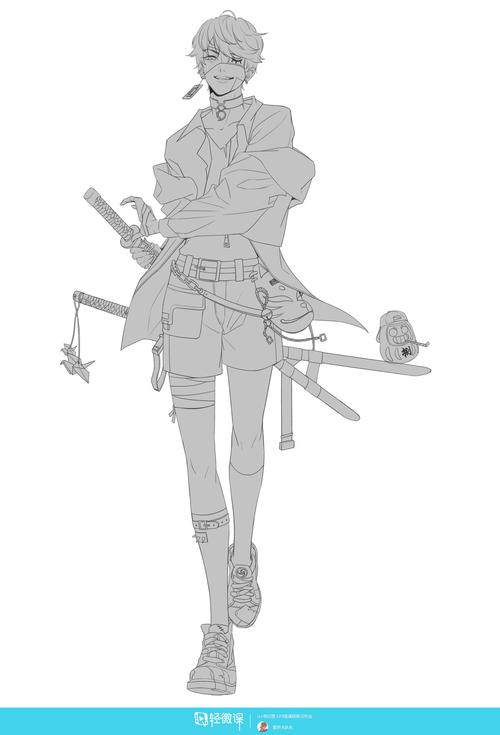 章节八阶段二原创立绘线稿