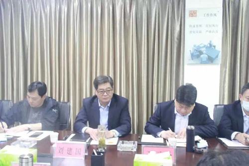 平顶山市发展投资有限公司董事长刘建国一行到湛河新区调研规划建设