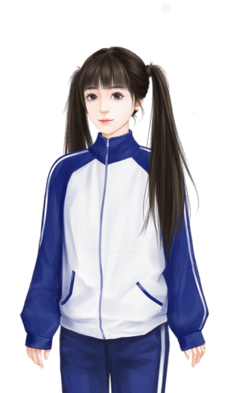 校服女生