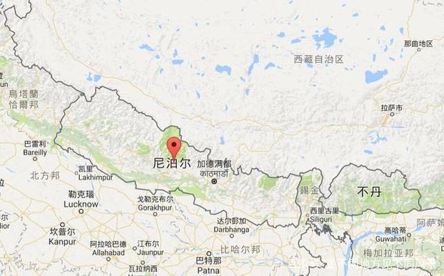 尼泊尔地图