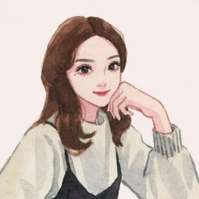 qq头像卡通女生短发女生头像图片大全