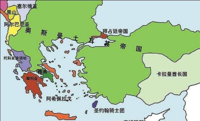 奥斯曼帝国地图