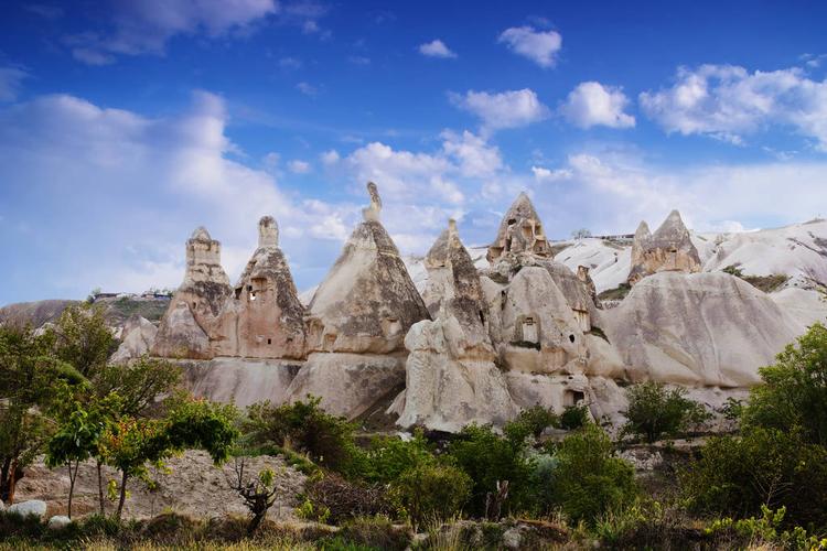 特色,风景,卡帕多西亚,格雷梅山谷,土耳其