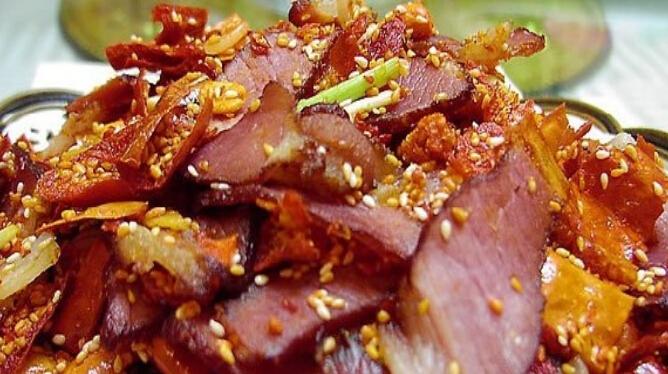 湖南安化腊肉