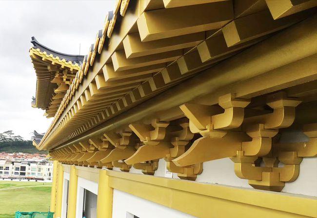 古建筑斗拱材质的变化过程