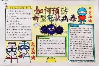 疫情知识预防手抄报 预防近视手抄报