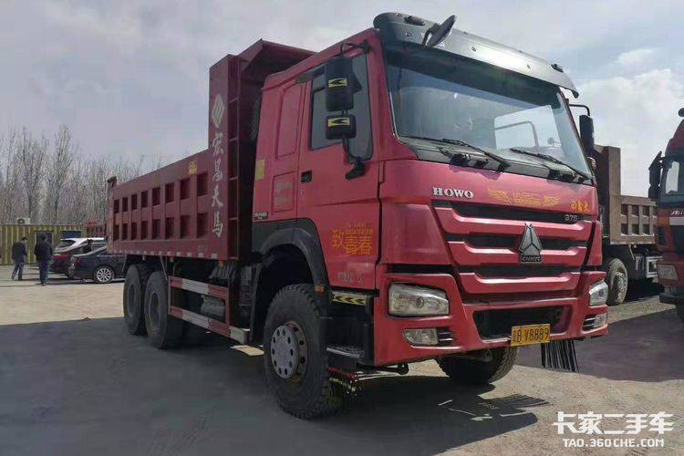 已售自卸车 无手续豪沃 375马力