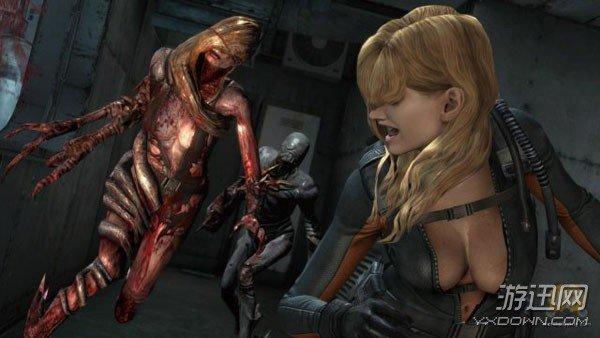 《生化危机:启示录》d奶美女实战演示 杀丧尸不手软