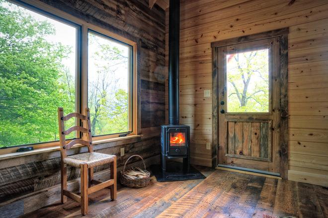 温暖小木屋 简约而又实用