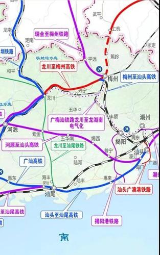 途径河源,这就是未来河源"汕河高铁"规划!