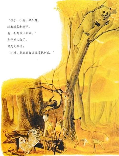 绘本故事——《森林里的躲猫猫大王》