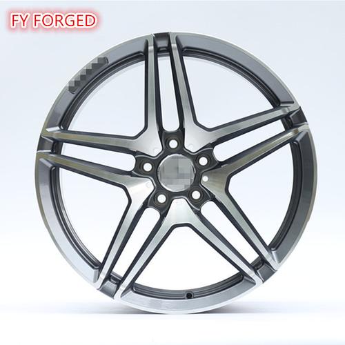 适用于奔驰c级e级s级五角星锻造轮毂18寸19寸20寸钢圈轮辋