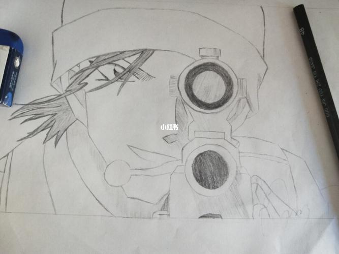 【赤井秀一】我画的秀一ji～_名侦探柯南_文化_绘画