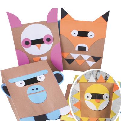 艺童天下 儿童卡通动物头套 帽子 diy手工材料 演出舞会道具装扮