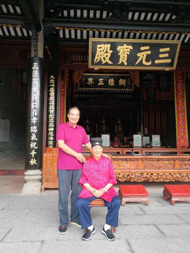 广州有1600年的三元宫,百多岁老道长吴信达,疫情期间坚守在庙内不出外