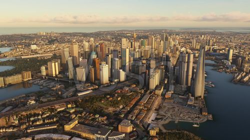 4k悉尼航拍悉尼歌剧院_3840x2160_高清视频素材下载