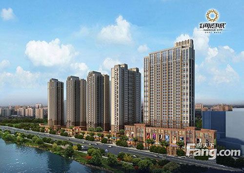 卓辉海港城效果图