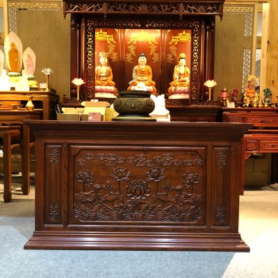 寺庙供桌佛台家用供台中式实木供奉长方形神台神桌香案供佛桌佛柜