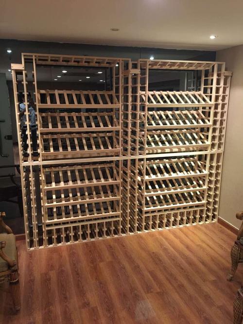 红酒架 实木创意 葡萄酒 展示白酒柜 带挂酒杯酒窖尺寸可定做