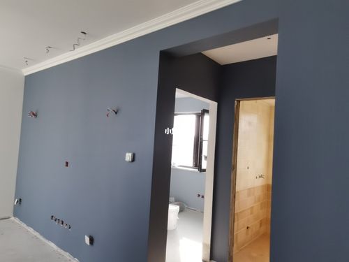 墙面乳胶漆配色效果图_乳胶漆_卧室_装修_调色_咖色_立邦怎么样_胶带