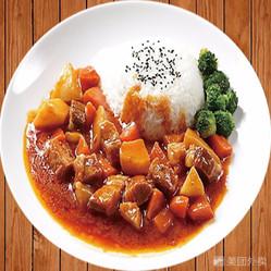 土豆烧牛肉套饭