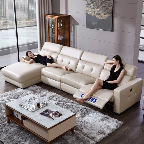 芝华仕cheers芝华仕头等舱沙发简约现代中大户型真皮皮质客厅功能沙发