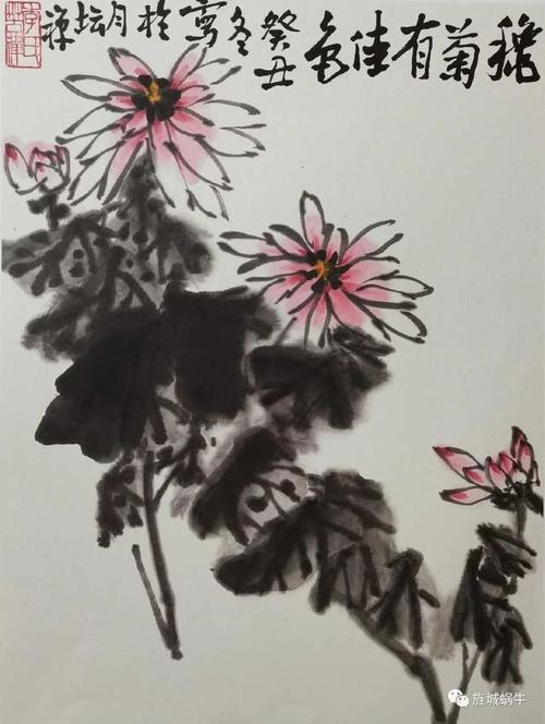 李苦禅小品花鸟绘画品鉴