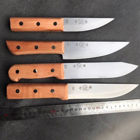 正品奇峰503屠宰刀具割肉刀剔骨刀剥皮刀钢刀具杀羊刀
