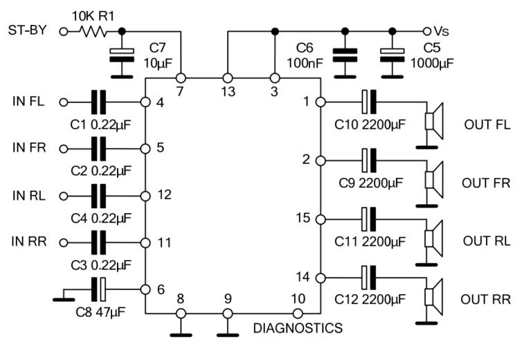 用tda7377做一款立体声功放