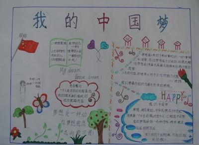 我的中学时代手抄报