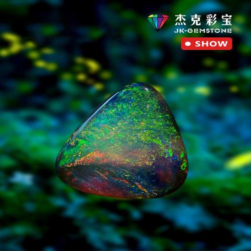 杰克彩宝墨西哥澳大利亚天然欧泊裸石戒面原石项链戒指彩色宝石