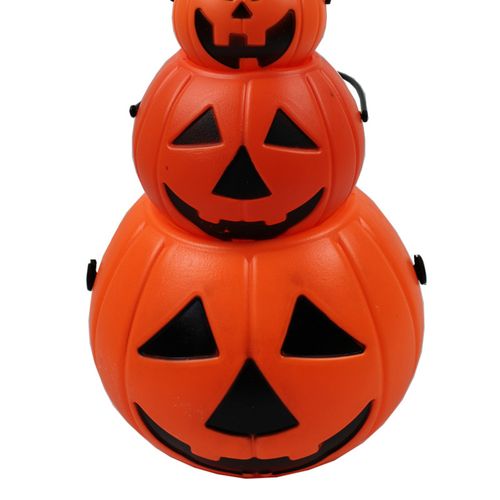 林芳 万圣节鬼节南瓜灯酒吧布场装扮儿童糖果罐手提南瓜桶南瓜罐