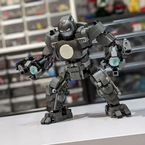 给乐高76190铁霸王机甲做个简单改造