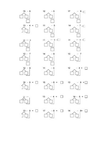 凑十法破十法练习题