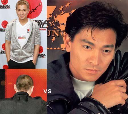 刘德华图片年轻发型图片