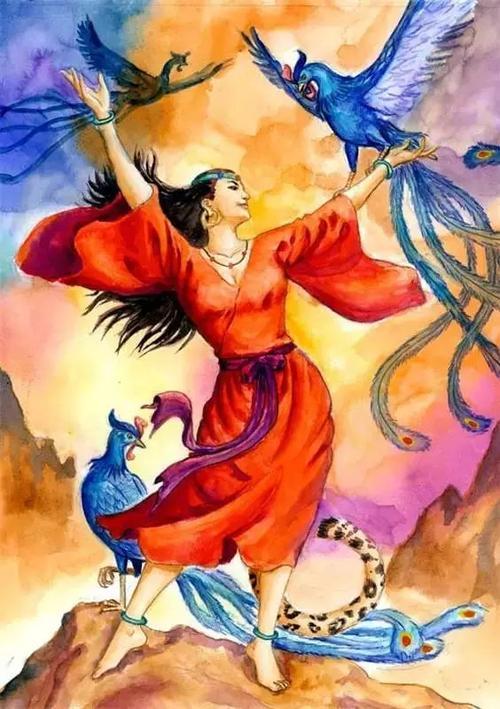 神话故事120篇 神话故事人物之:西圣王母