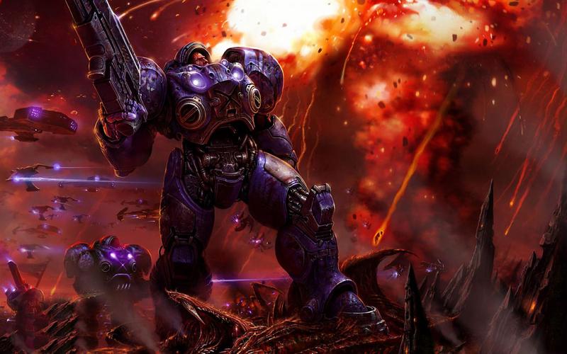 星际争霸游戏人族壁纸(6/8)