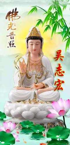 佛系手机壁纸:佛光普照