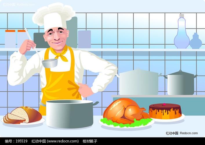 欧美厨房料理素材设计图片