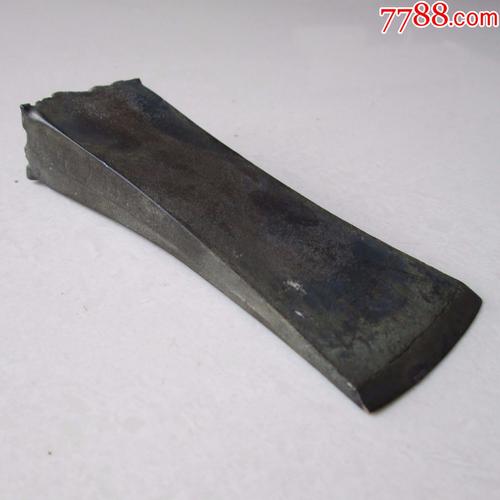 战国,吴越青铜锛,超级品相