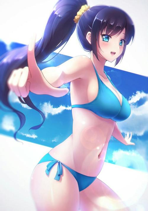动漫泳装福利图