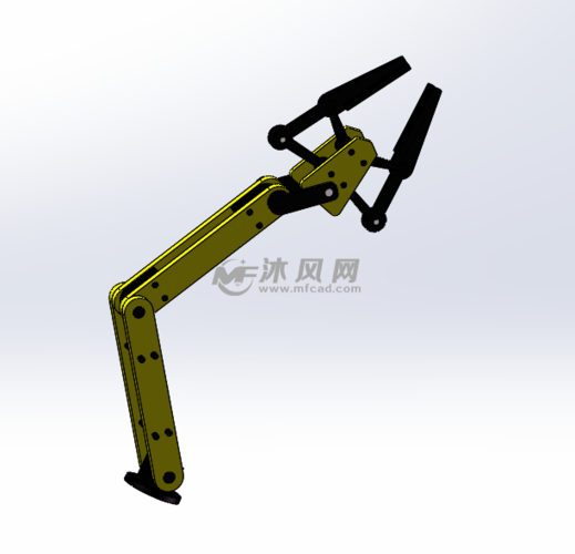 简易机械手臂设计模型图