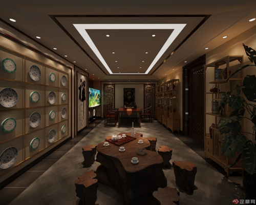茶室室内设计方案
