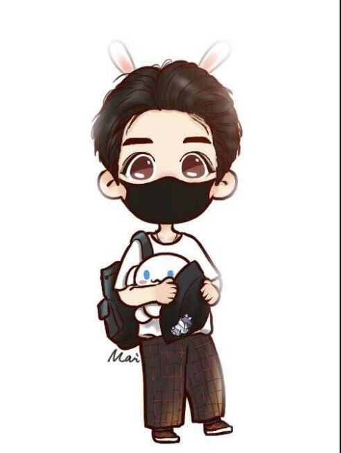 肖战q版动漫版简笔画