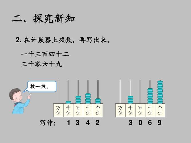 (区公开课)2015年二年级数学下册 读数,写数课件 新人教版ppt