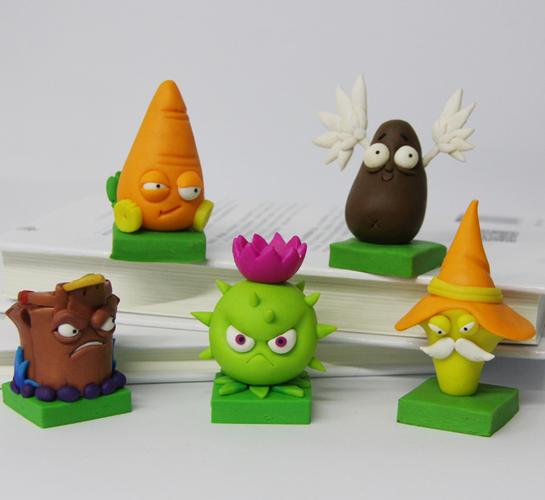 植物大战僵尸2桌游 黑暗时代 公仔 大喷菇 摆件 手工diy饰品 玩偶