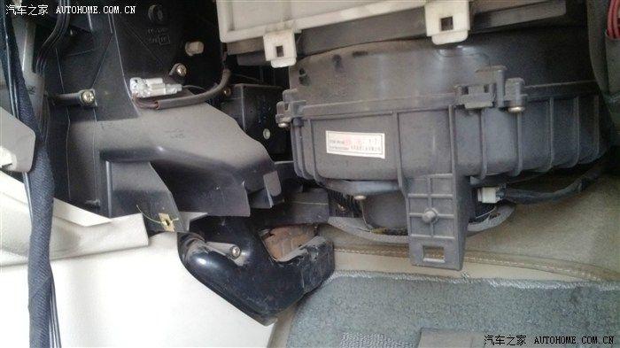 老款天籁更换空调滤芯,清洗风道教程